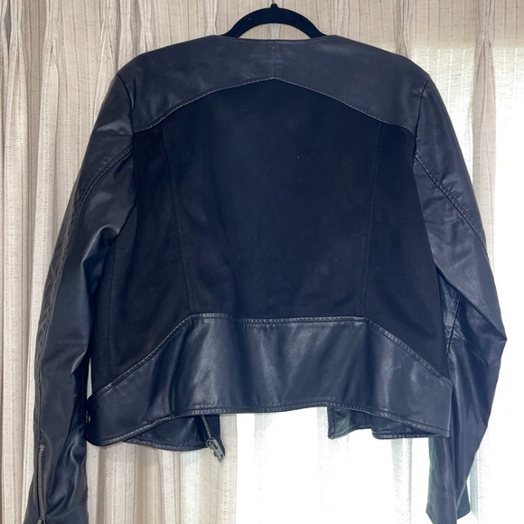 Lucky brand Faux leather and suede jacket - Picture 3 of 4